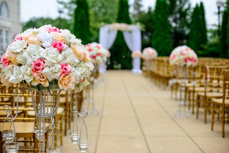 Charming Garden Wedding Venue